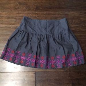American eagle embroidered skirt